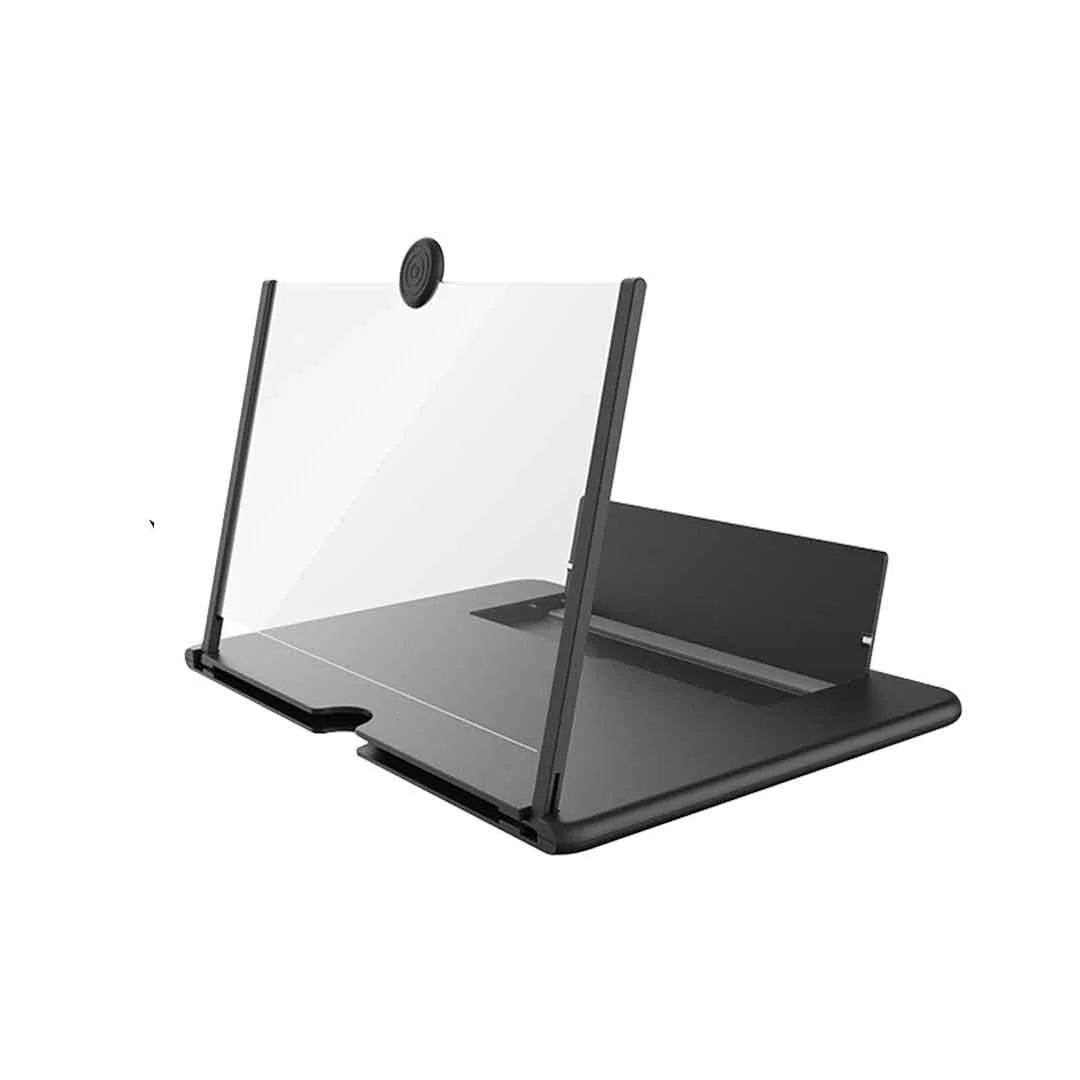 12” HD Mobile Screen Magnifier – Foldable Phone Cinema Stand