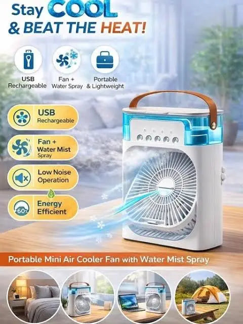 Mini Air Cooler Fan With 3 Speed Cooling Techni Product