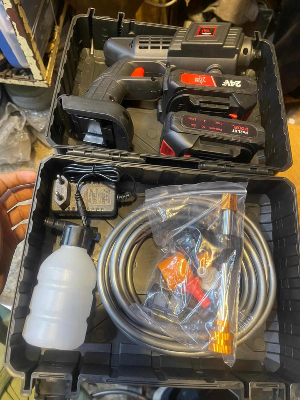36V Cordless High Pressure Car Wash Gun (2 Batteries)🔥