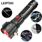 Tactical LED _ZOOM Flashlight -with Hammer Techni Product