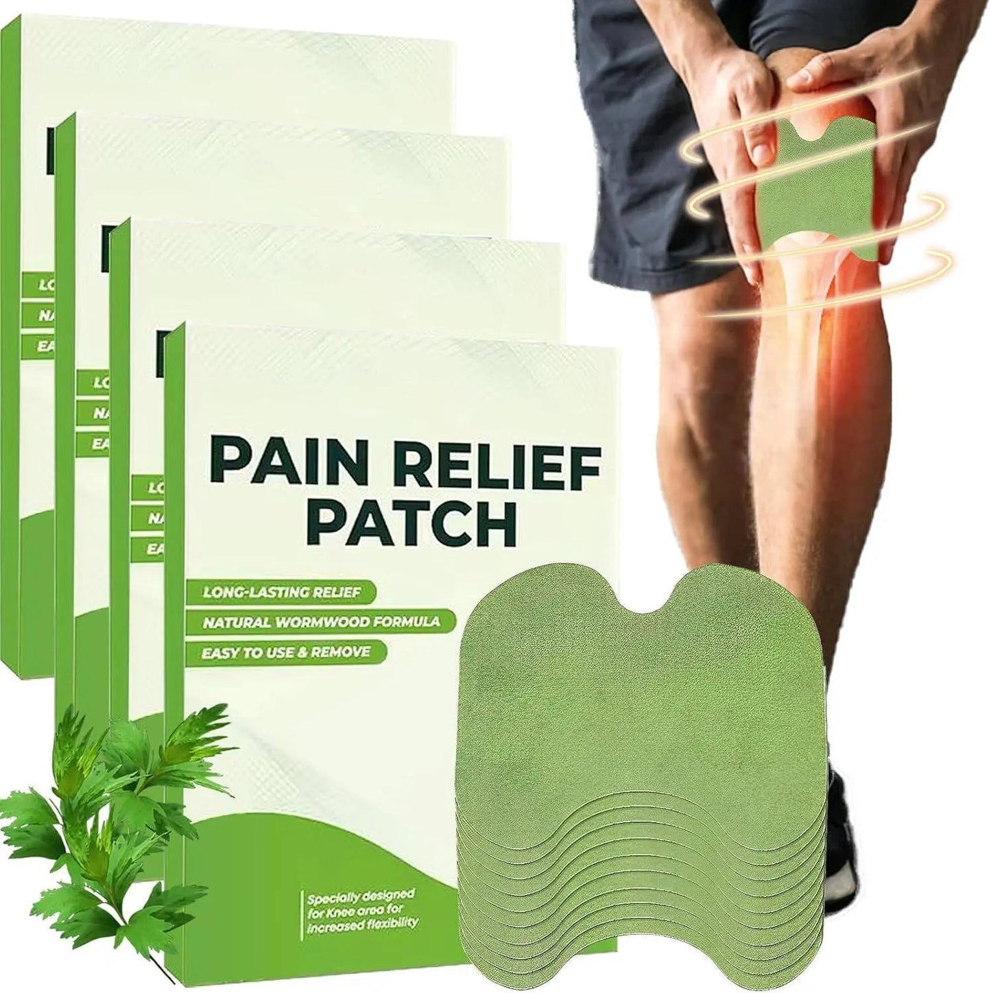 Herbal Knee Pain Relief Patch – Pack of 10 Techni Product