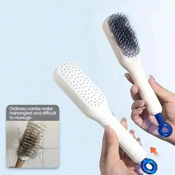 Self-Cleaning Hair Comb Techni Product