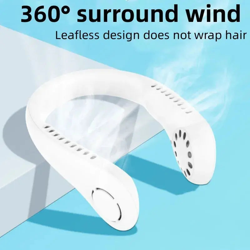 Mini Neck Portable Air Cooler Fan Techni Product