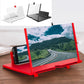12” HD Mobile Screen Magnifier – Foldable Phone Cinema Stand