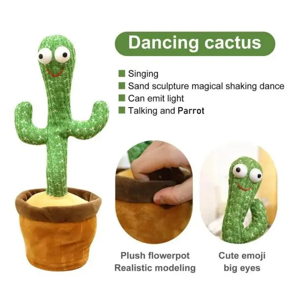 Dancing, Talking Cactus | Tree Cactus Plush Toy Techni Product