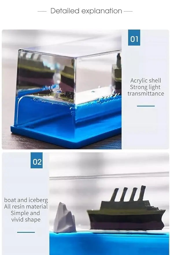 Titanic Liquid Wave Cruise Ship Techni Product