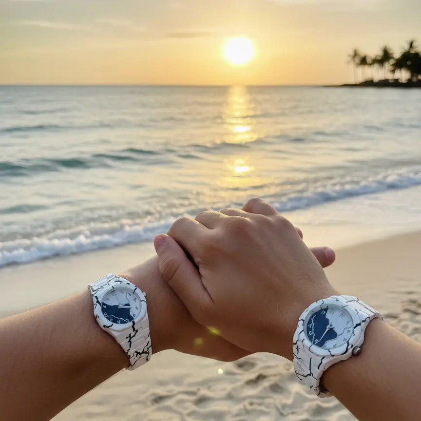 Tiger Aura Couple Watch Set Techni Product