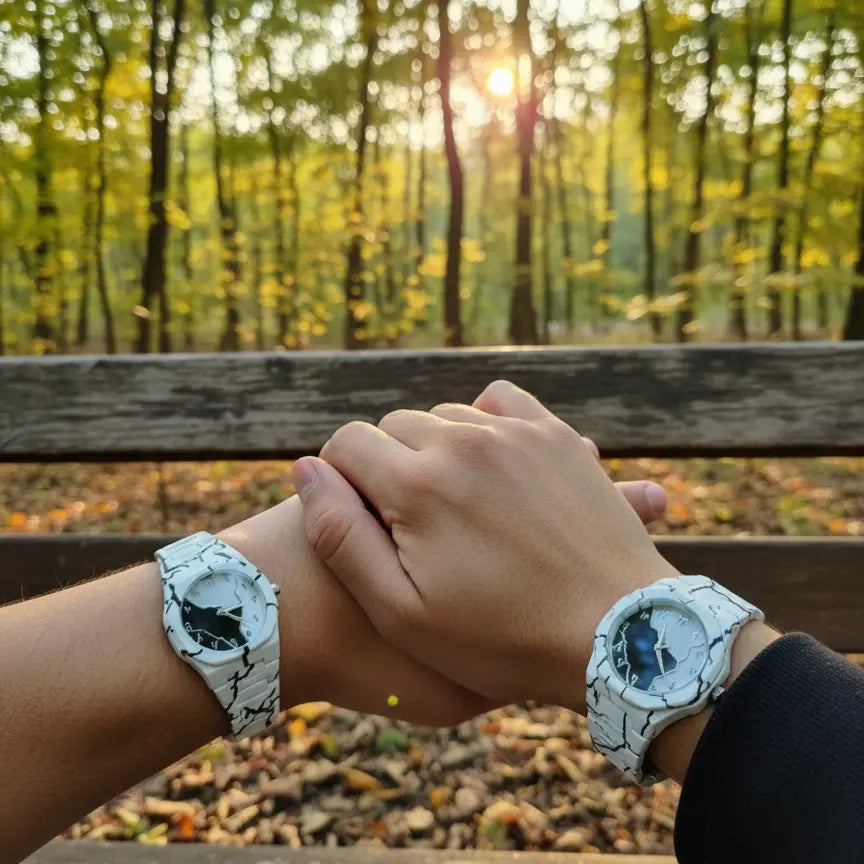Tiger Aura Couple Watch Set Techni Product