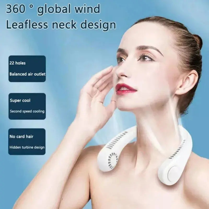 Mini Neck Portable Air Cooler Fan Techni Product