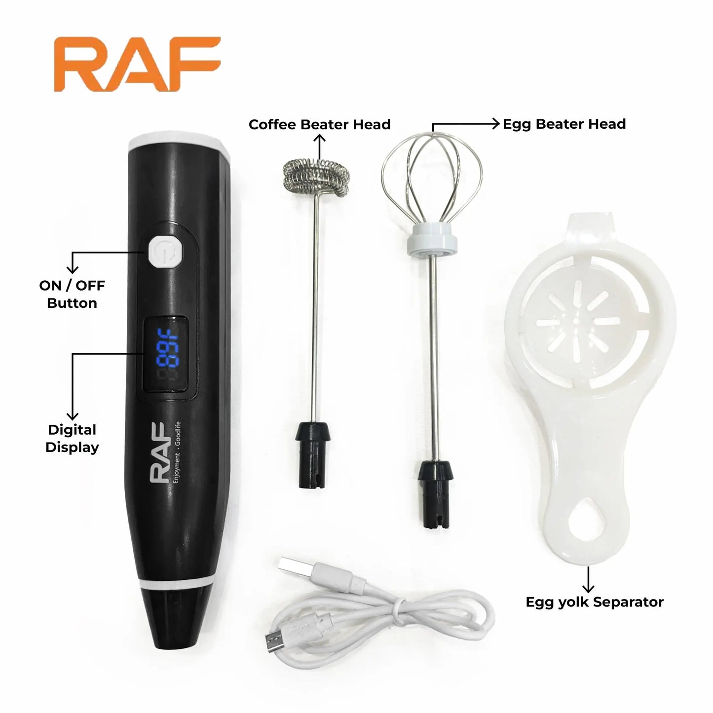 2-in-1 Electric Milk Frother & Coffee Beater Techni Product