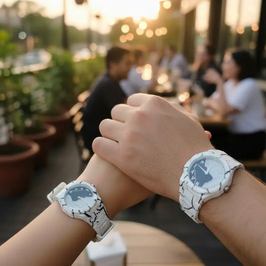 Tiger Aura Couple Watch Set Techni Product