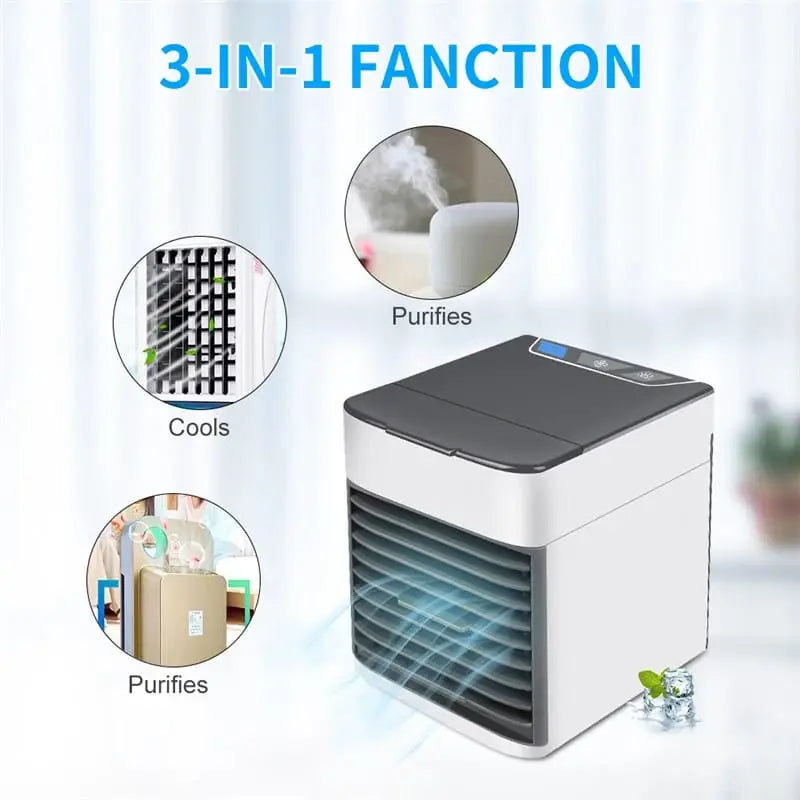 Portable USB Air Cooler Fan & Humidifier Techni Product