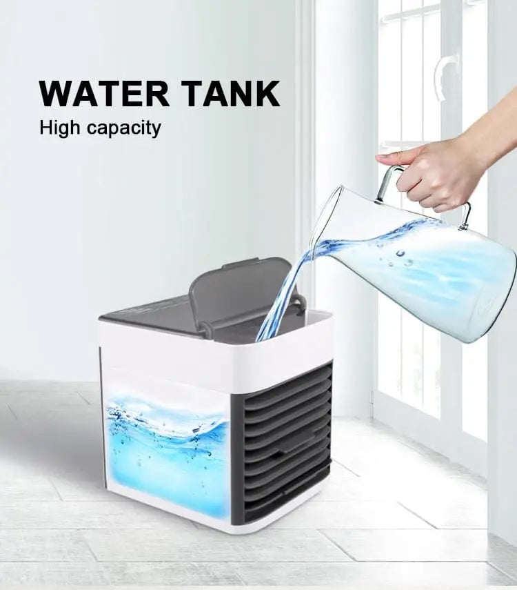 Portable USB Air Cooler Fan & Humidifier Techni Product