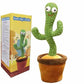 Dancing, Talking Cactus | Tree Cactus Plush Toy Techni Product