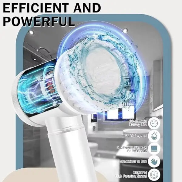 Wireless Magic Cleaning Brush – Rechargeable Techni Product