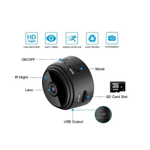 A9 Mini WiFi Camera – HD Magnetic Security Camera Techni Product