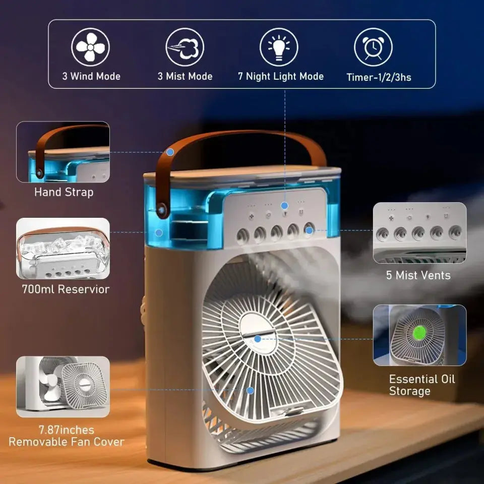 Mini Air Cooler Fan With 3 Speed Cooling Techni Product