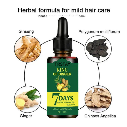 7 Day Ginger Germinal Oil Hair Nutrient Solution Techni Product