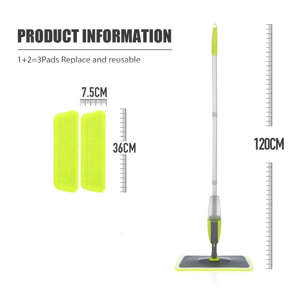 Spray Flat Mop for Quick Floor Cleaning Techni Product