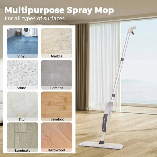 Spray Flat Mop for Quick Floor Cleaning Techni Product
