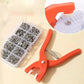 Plier Tool with 50 Metal Snap Buttons Kit Techni Product