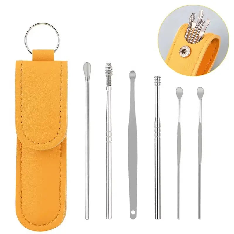 Ear Wax Cleaning Kit – 6 Pcs Ear Picks Techni Product