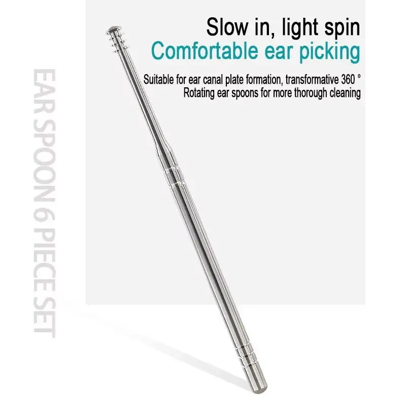 Ear Wax Cleaning Kit – 6 Pcs Ear Picks Techni Product