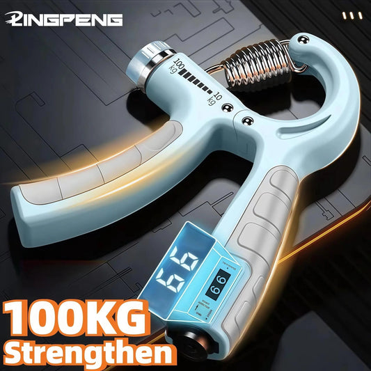 Adjustable Hand Gripper Exerciser with Counter Techni Product