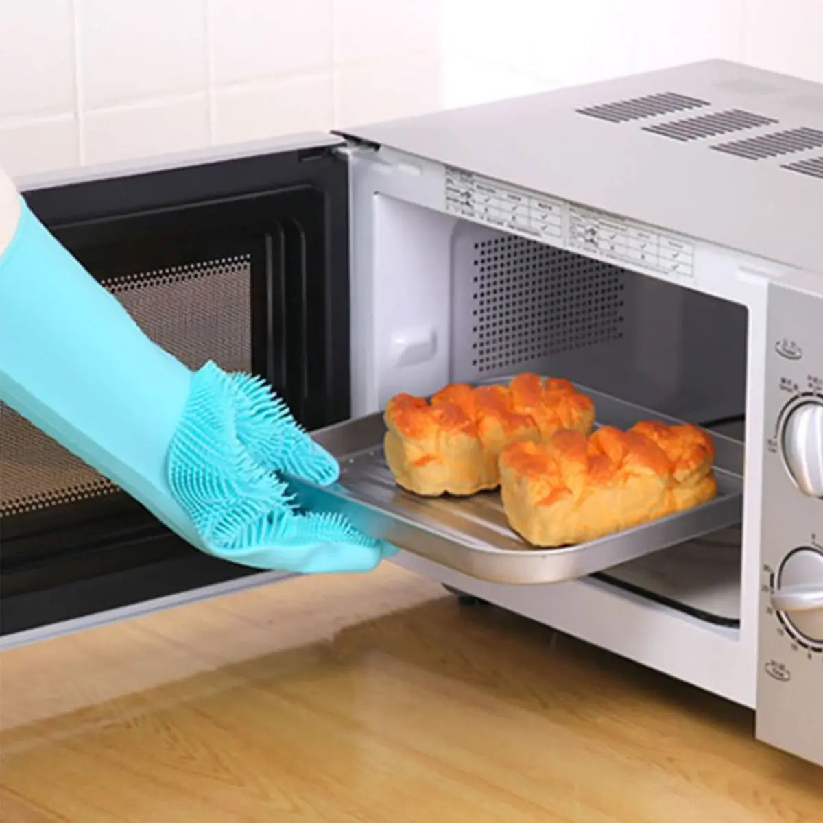 2pcs – Silicone Washing Gloves Techni Product